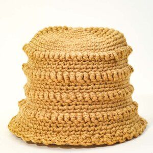 Crochet Knit Bucket Hat